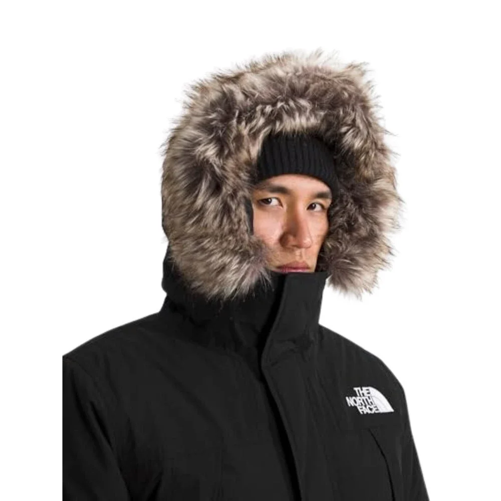 The North Face McMurdo Parka Jacket Mens Small Black Water Repellent GBO3166